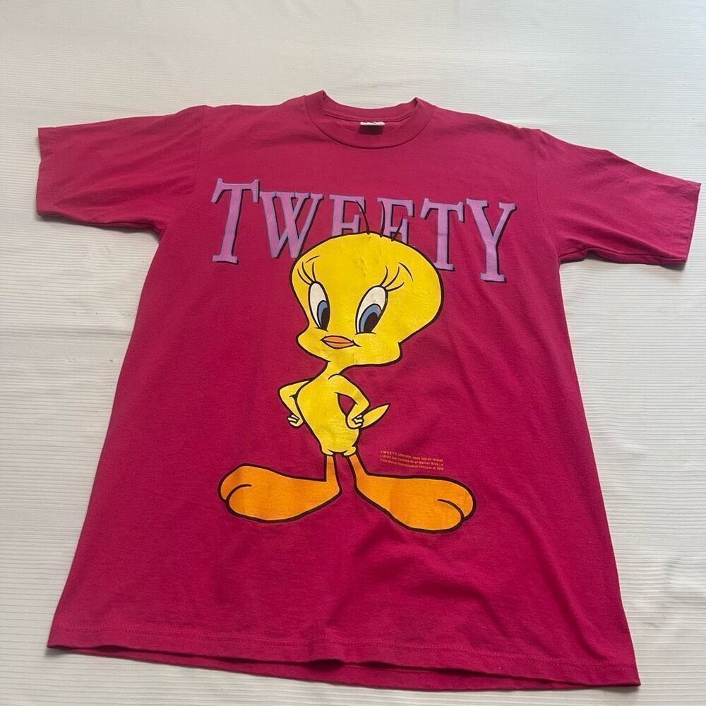 Velva Sheen Tweety Bird VTG 90s T-Shirt Size Medium
